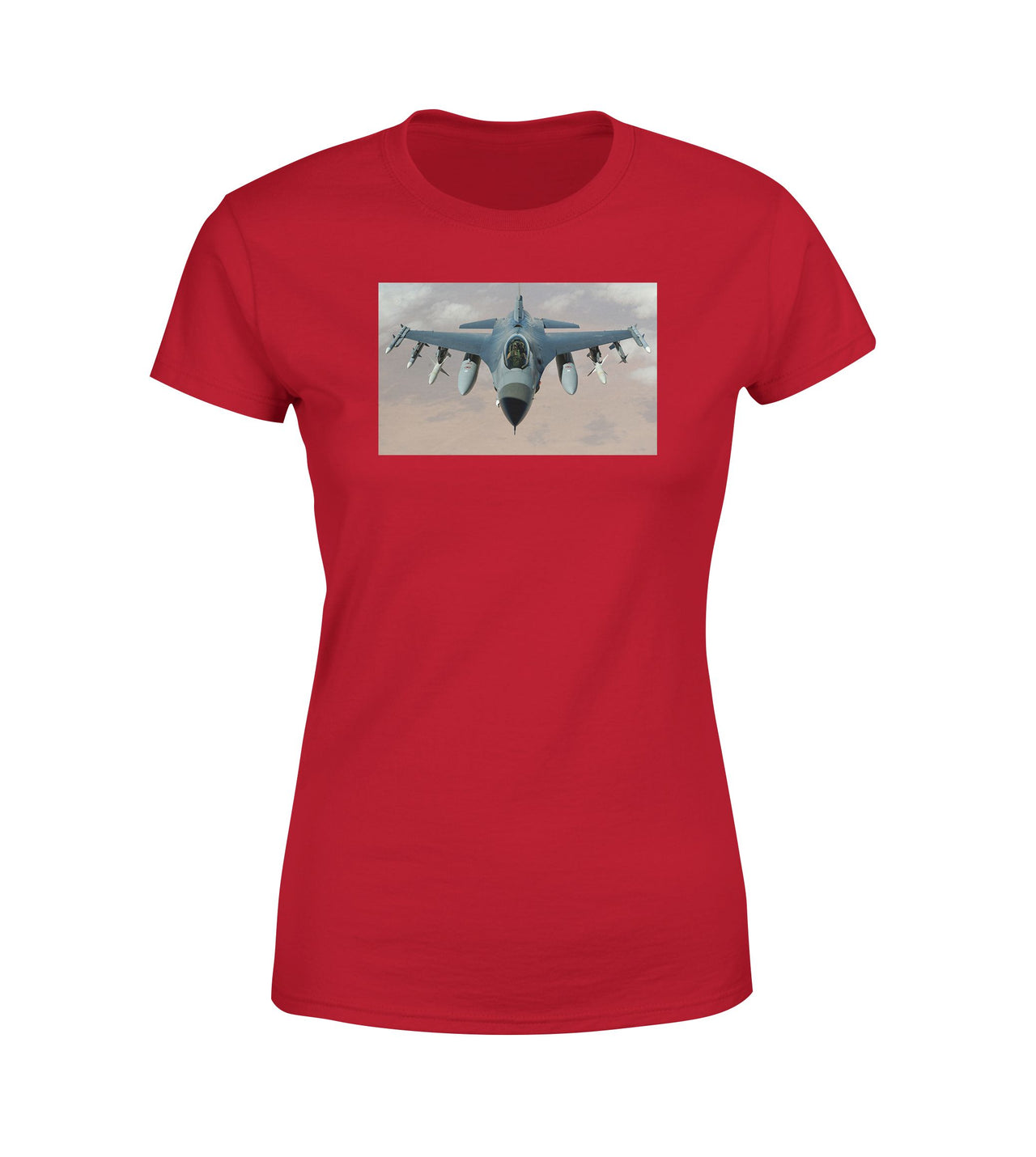 Crusing Fighter Jet 16 Designed Women T-Shirts
