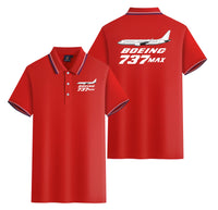 Thumbnail for The Boeing 737Max Designed Stylish Polo T-Shirts (Double-Side)