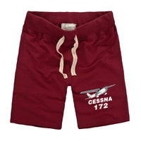 Thumbnail for The Cessna 172 Designed Cotton Shorts