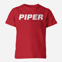 Thumbnail for Piper & Text Designed Children T-Shirts