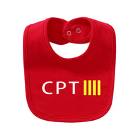 Thumbnail for CPT & 4 Lines Designed Baby Saliva & Feeding Towels