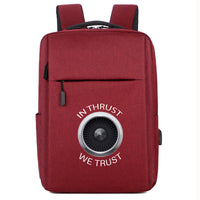 Thumbnail for In Thrust We Trust Designed Super Travel Bags