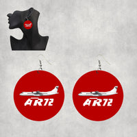 Thumbnail for The ATR72 Designed Wooden Drop Earrings