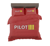 Thumbnail for Pilot & Stripes (4 Lines) Designed Bedding Sets