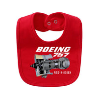 Thumbnail for Boeing 757 & Rolls Royce Engine (RB211) Designed Baby Saliva & Feeding Towels