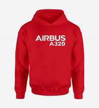 Thumbnail for Airbus A320 & Text Designed Hoodies