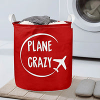 Thumbnail for Plane Crazy Designed Laundry Baskets