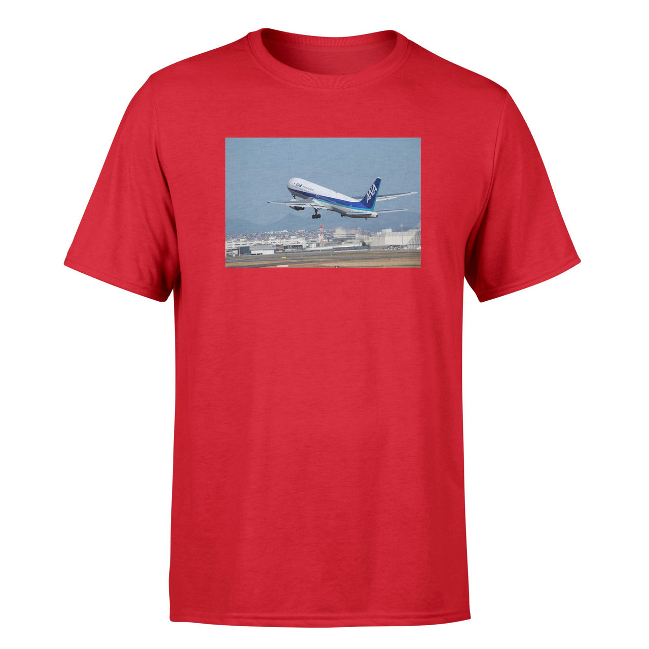 Departing ANA's Boeing 767 Designed T-Shirts