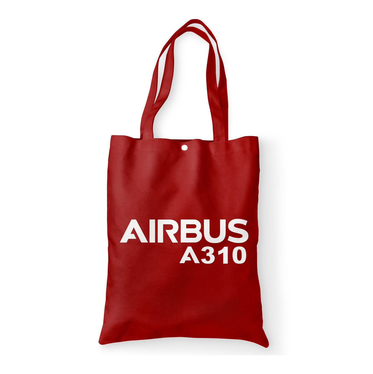 Airbus A310 & Text Designed Tote Bags