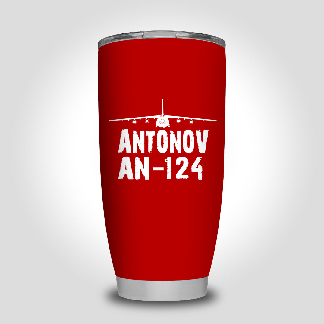 Antonov AN-124 & Plane Designed Tumbler Travel Mugs