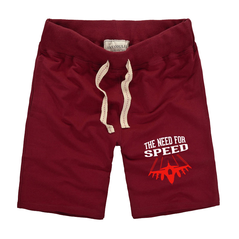 The Need For Speed Designed Cotton Shorts