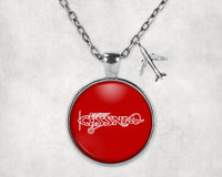 Thumbnail for Special Cessna Text Designed Necklaces