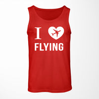Thumbnail for I Love Flying Designed Tank Tops