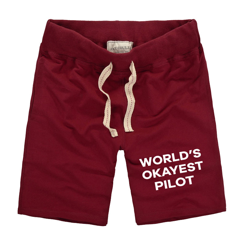 World's Okayest Pilot Designed Cotton Shorts