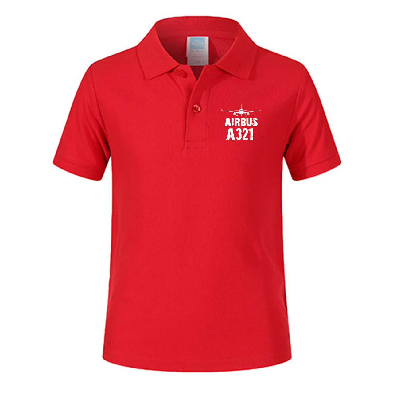 Airbus A321 & Plane Designed Children Polo T-Shirts