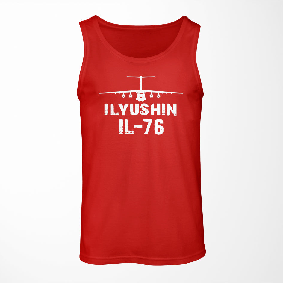 ILyushin IL-76 & Plane Designed Tank Tops