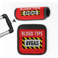 Thumbnail for Blood Type AVGAS Designed Neoprene Luggage Handle Covers