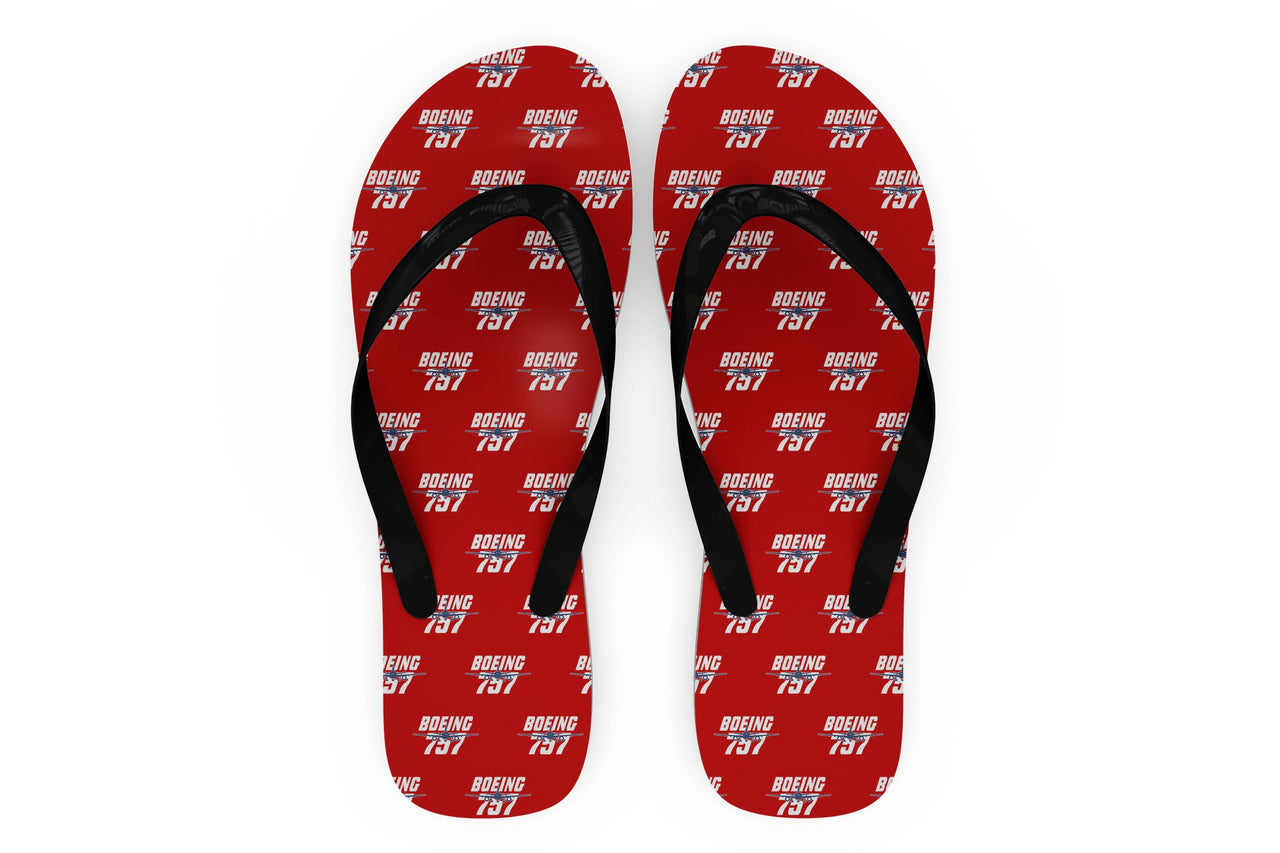 Amazing Boeing 757 Designed Slippers (Flip Flops)