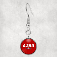 Thumbnail for Super Airbus A350 Designed Earrings