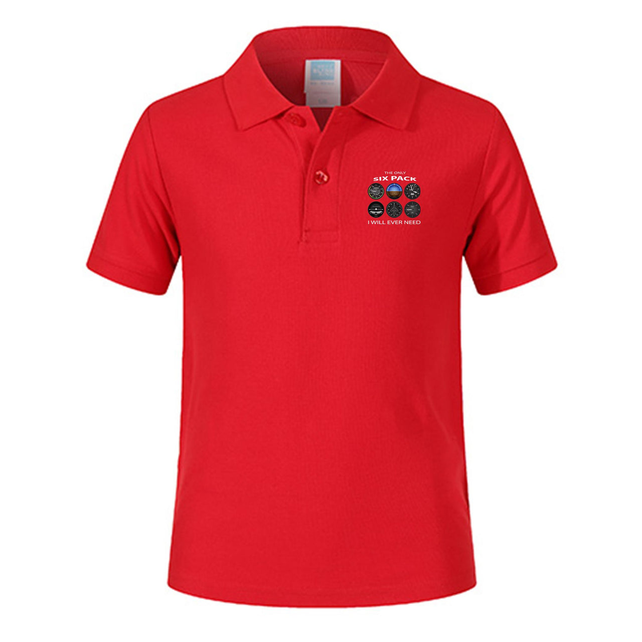 The Only Six Pack I Will Ever Need Designed Children Polo T-Shirts