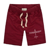 Thumbnail for Propeller Shape Aviation Alphabet Designed Cotton Shorts