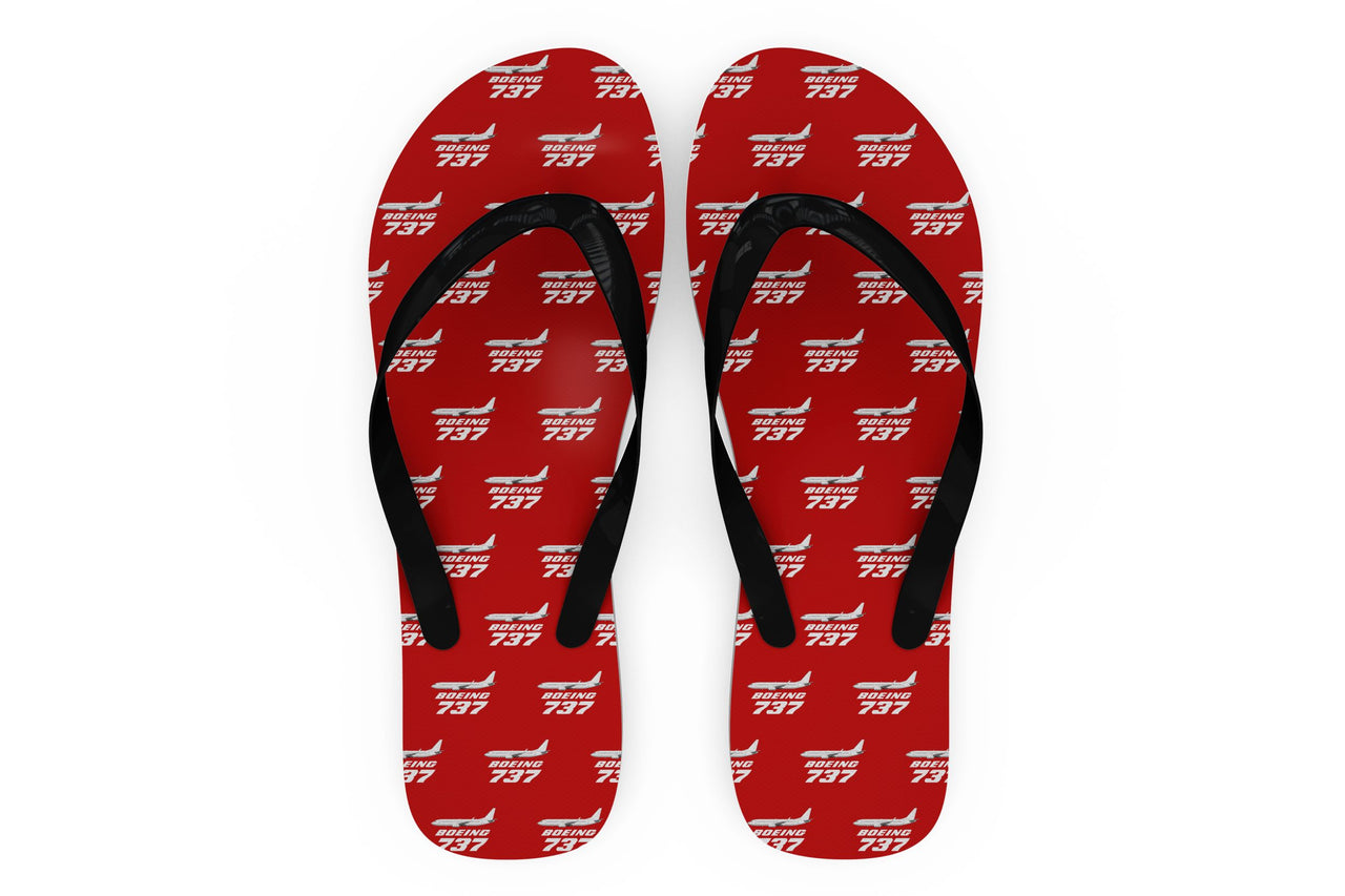 The Boeing 737 Designed Slippers (Flip Flops)