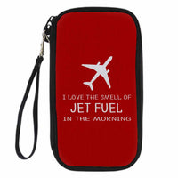 Thumbnail for I Love The Smell Of Jet Fuel In The Morning Designed Travel Cases & Wallets