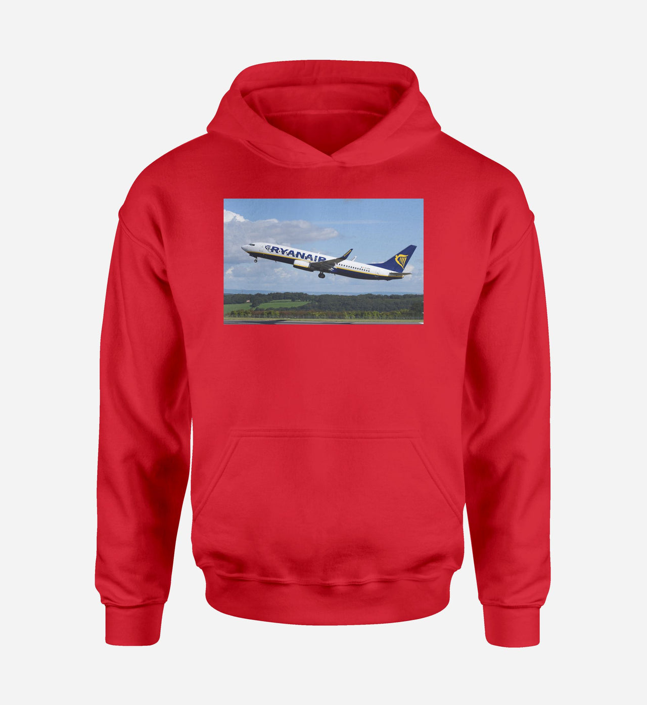 Departing Ryanair's Boeing 737 Designed Hoodies