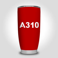 Thumbnail for A310 Flat Text Designed Tumbler Travel Mugs