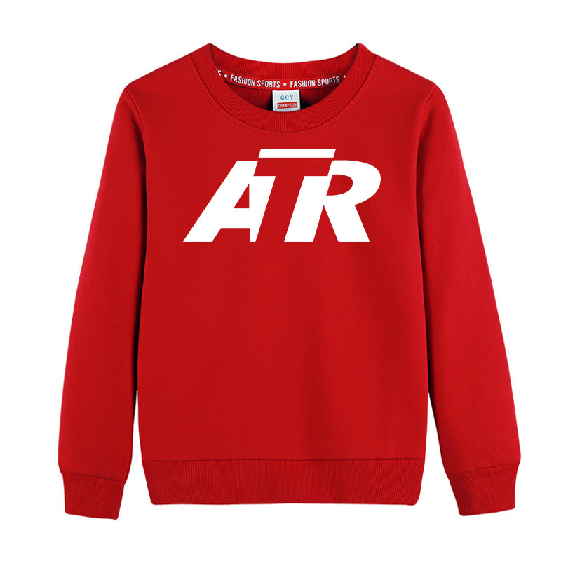 ATR & Text Designed "CHILDREN" Sweatshirts