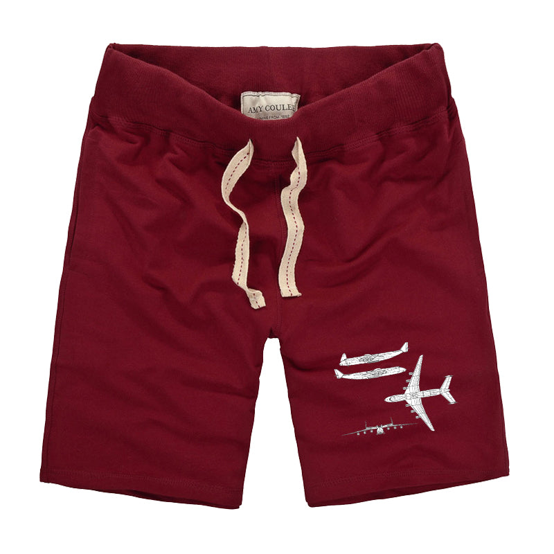 Antonov AN-225 (14) Designed Cotton Shorts