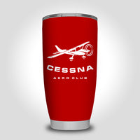 Thumbnail for Cessna Aeroclub Designed Tumbler Travel Mugs