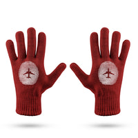 Thumbnail for Aviation Finger Print Designed Gloves