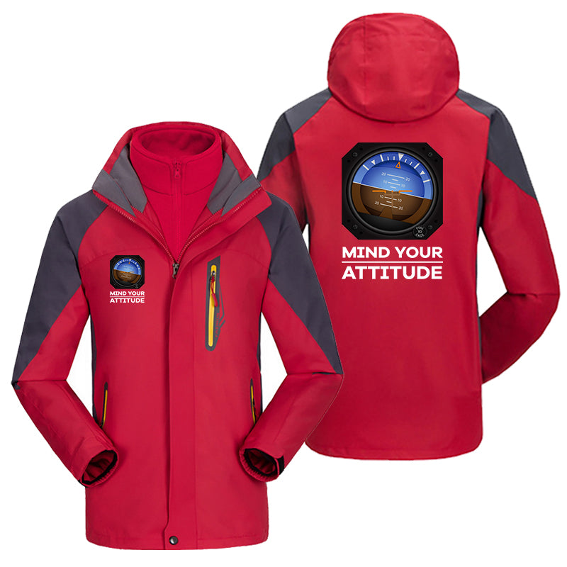 Mind Your Attitude Designed Thick Skiing Jackets
