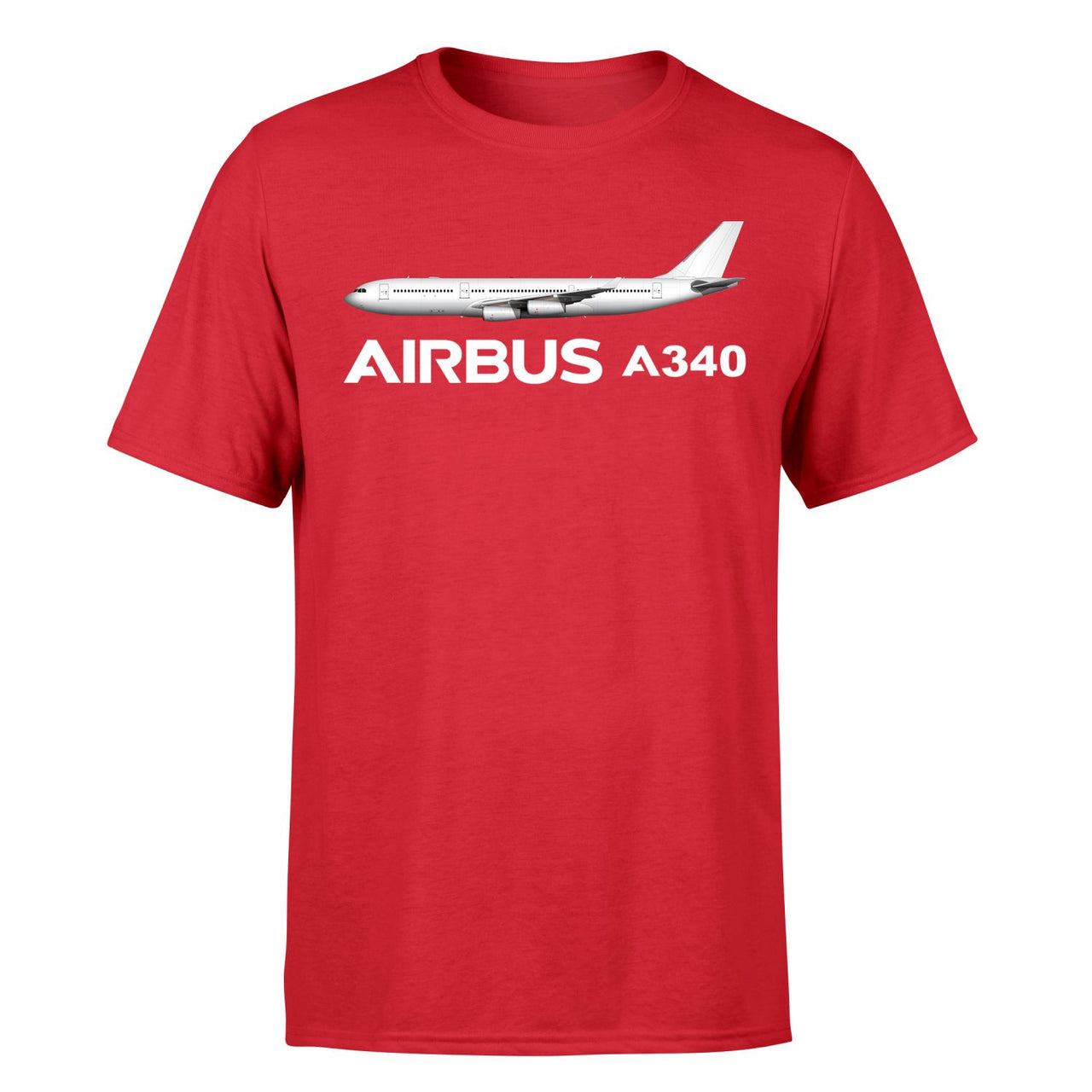 The Airbus A340 Designed T-Shirts