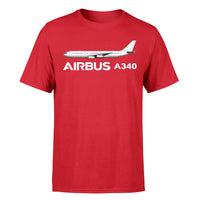 Thumbnail for The Airbus A340 Designed T-Shirts
