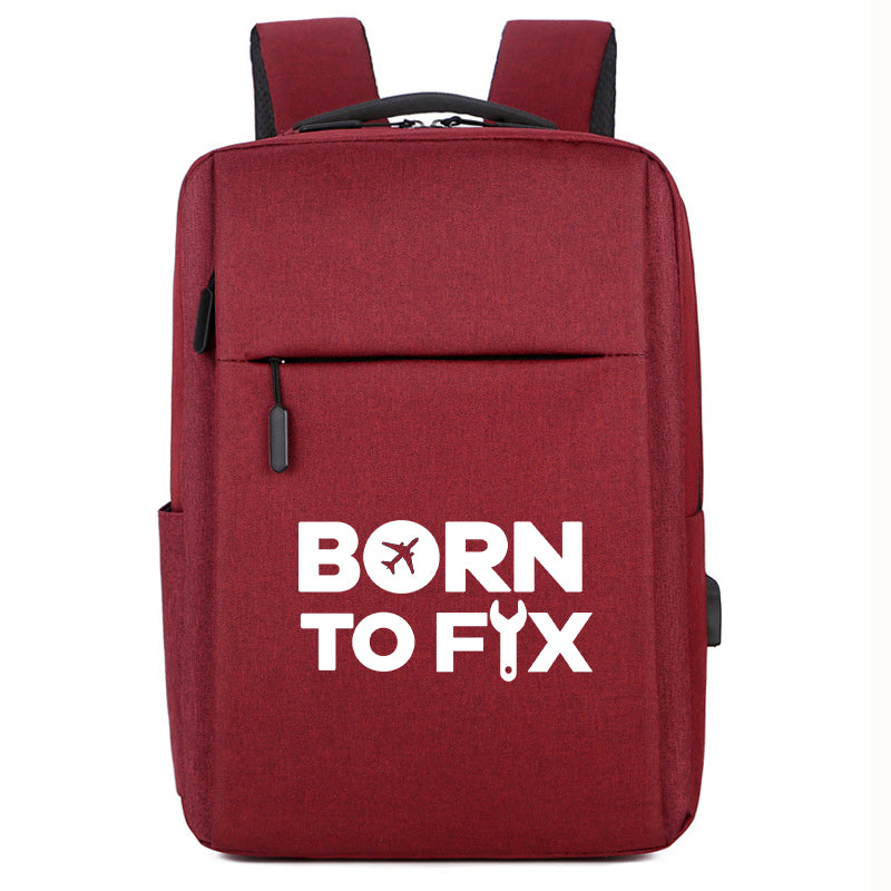 Born To Fix Airplanes Designed Super Travel Bags
