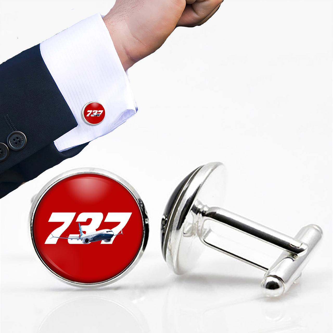 Super Boeing 737 Designed Cuff Links