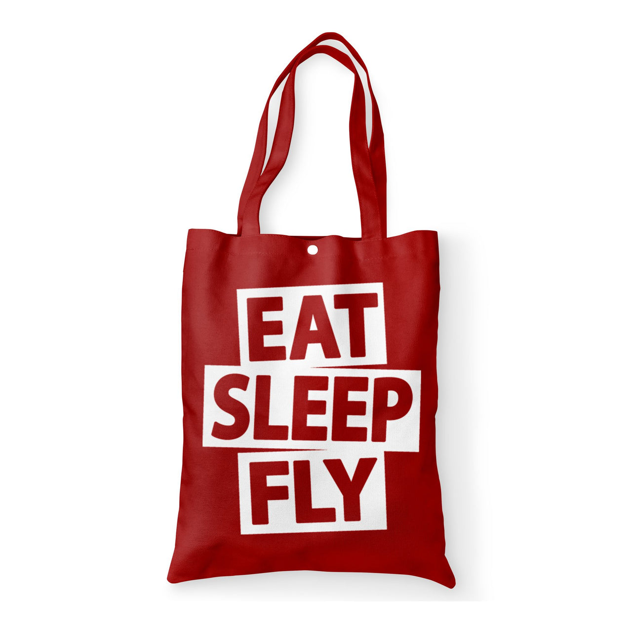 Eat Sleep Fly Designed Tote Bags