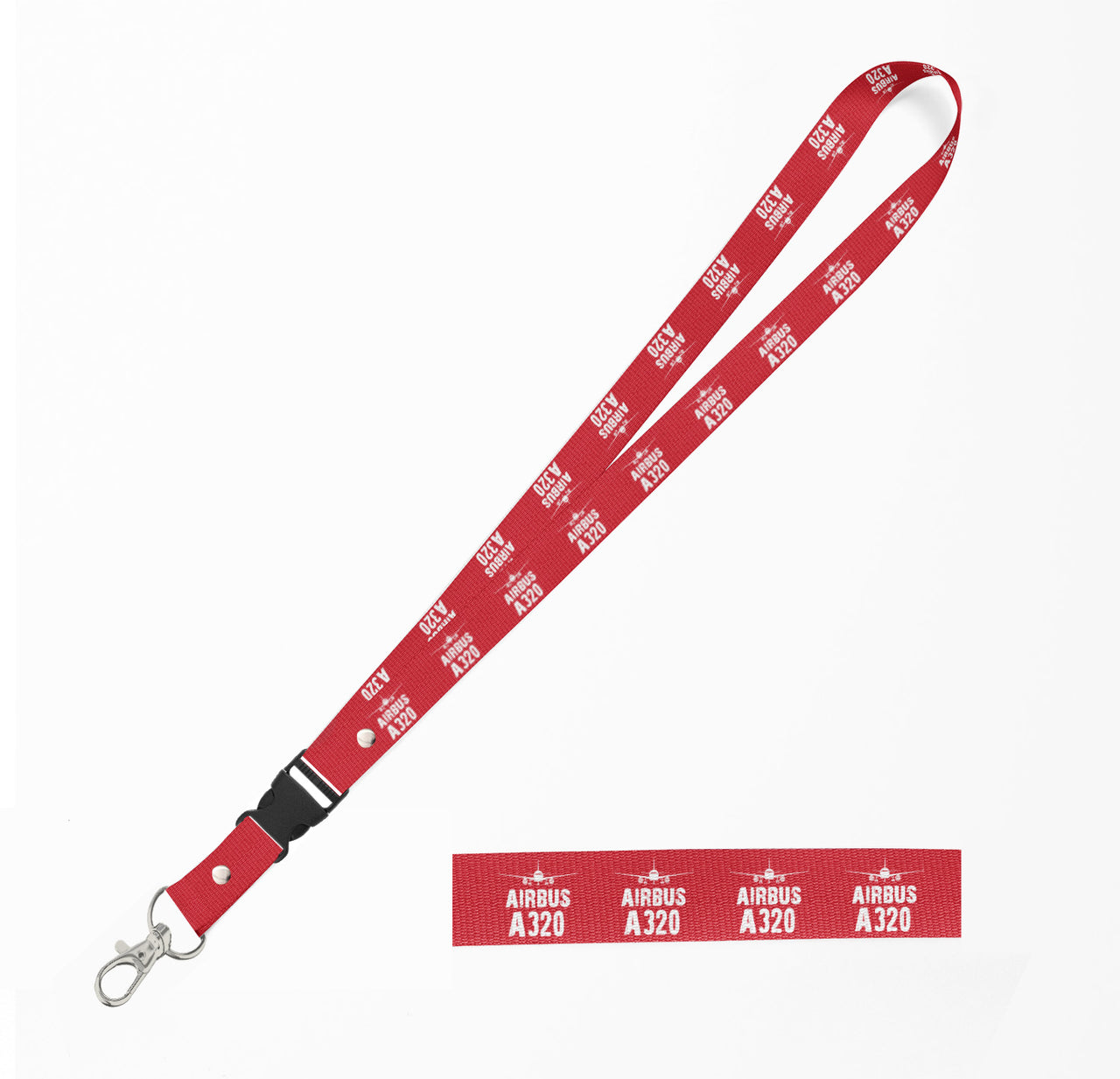 Airbus A320 & Plane Designed Detachable Lanyard & ID Holders