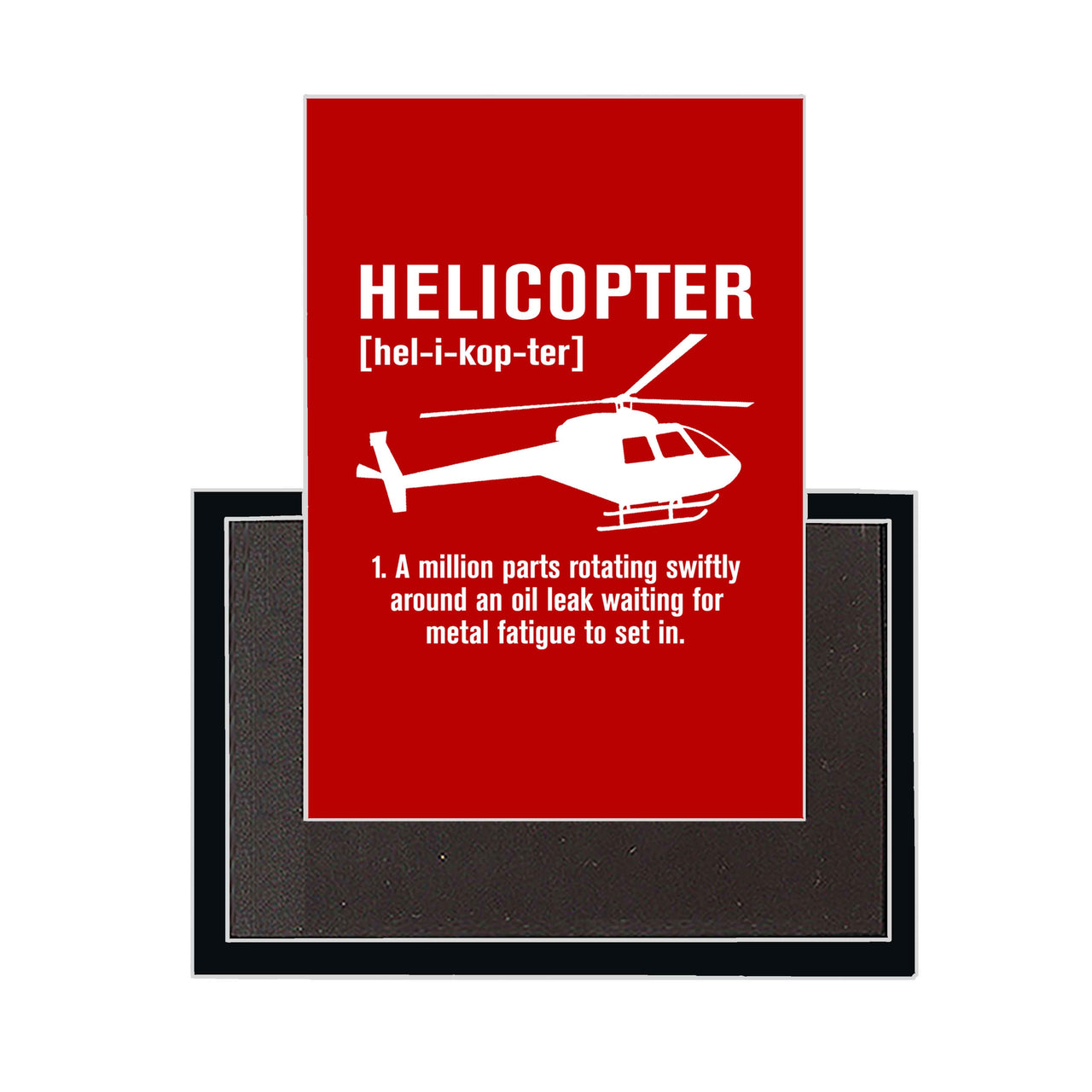 Helicopter [Noun] Designed Magnets