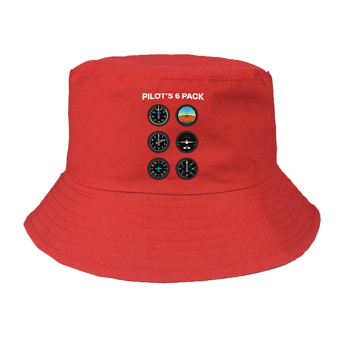Pilot's 6 Pack Designed Summer & Stylish Hats