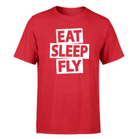 Thumbnail for Eat Sleep Fly Designed T-Shirts