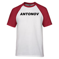 Thumbnail for Antonov & Text Designed Raglan T-Shirts