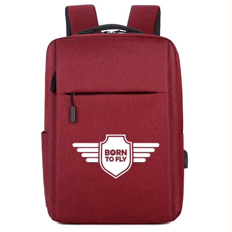 Born To Fly & Badge Designed Super Travel Bags