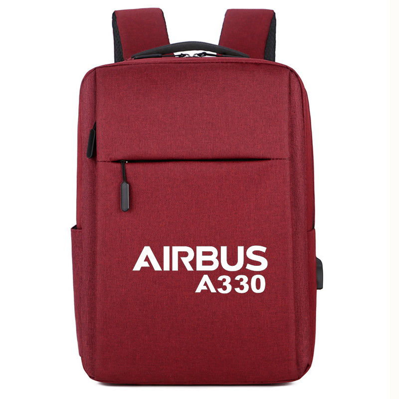 Airbus A330 & Text Designed Super Travel Bags