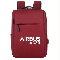 Thumbnail for Airbus A330 & Text Designed Super Travel Bags