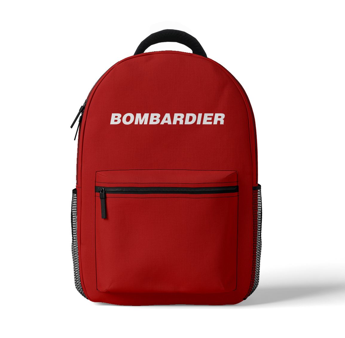 Bombardier & Text Designed 3D Backpacks – Aviation Shop