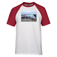Thumbnail for American Airlines A321 Designed Raglan T-Shirts