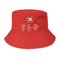 Thumbnail for Aviation Alphabet 2 Designed Summer & Stylish Hats